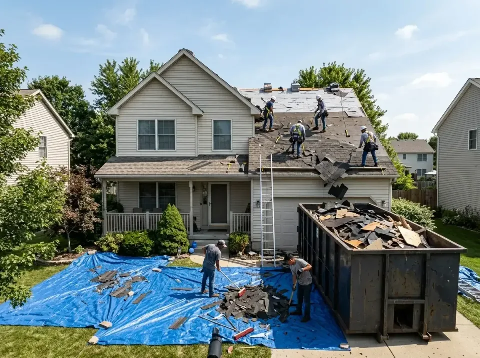 roof-replacement-debris-remova-004 — frequently asked questions, Cheapest Dumpster Rentals in Savannah, GA